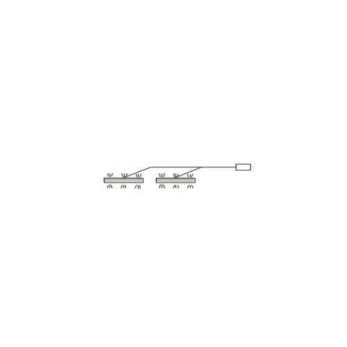 Hayato IZLED08-02-WN01 Forte 2 punktu neitrālais LED apgaismojums
