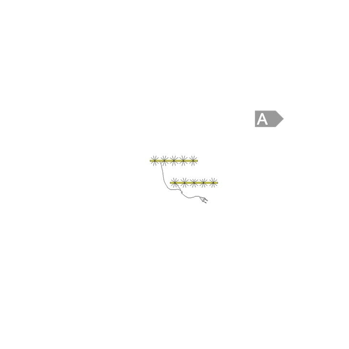 Divpunktu LED apgaismojums IZLED16L10P02-WK01 Forte