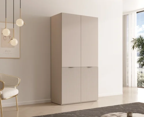 Smilšu kaste Nova skapis 101 cm kašmira krāsā
