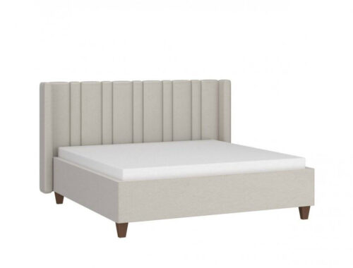 Amarillo Zenna Z6150 – Mīksta gulta 160 cm ar zīdaini bēšu rāmi
