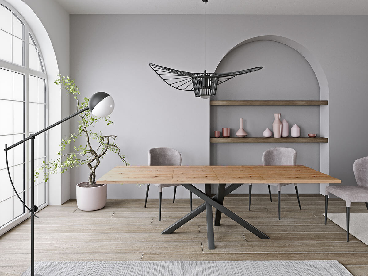 CALI - Liels izvelkams galds 160–260 cm, Artisan — изображение 5