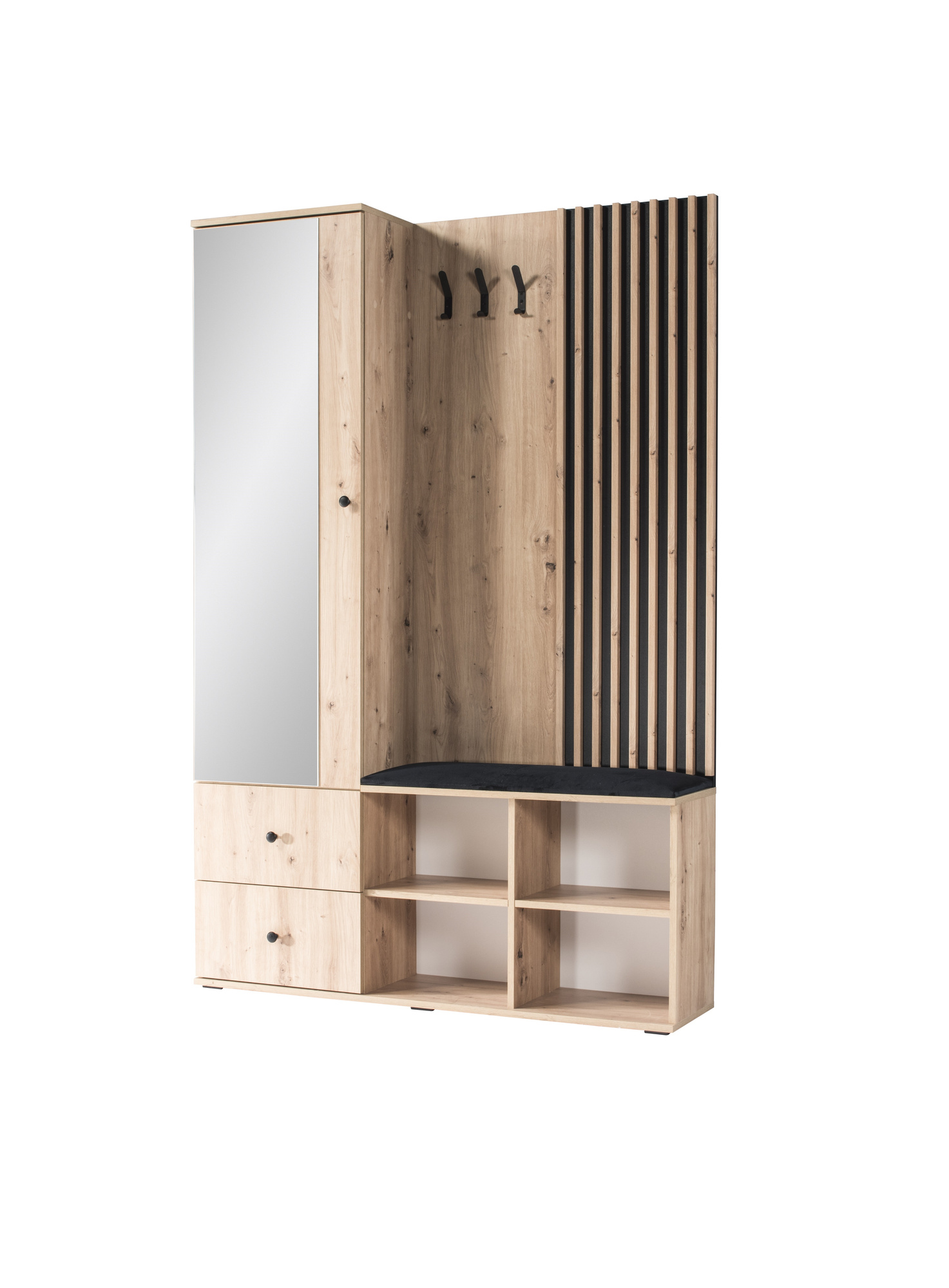 CALI - 1D2S Skapis ar spoguli un amatnieka sēdekli — изображение 2