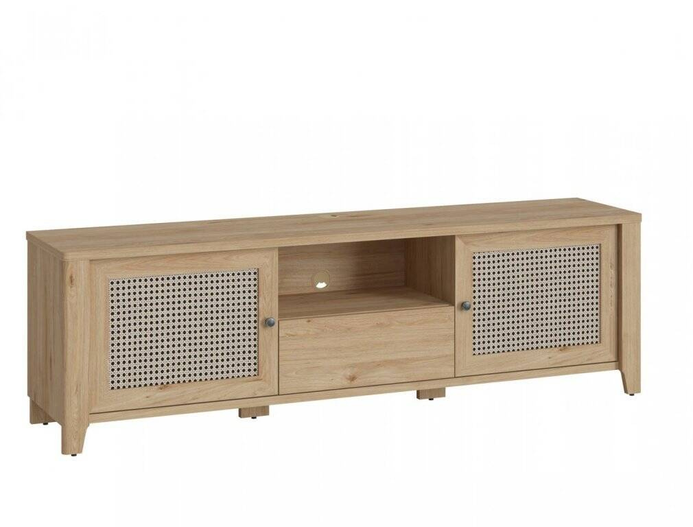 Cestino VNNF03 - TV kumode ar atvilktnēm 2D1S Jackson Hickory/Amadeus — 2 attēls