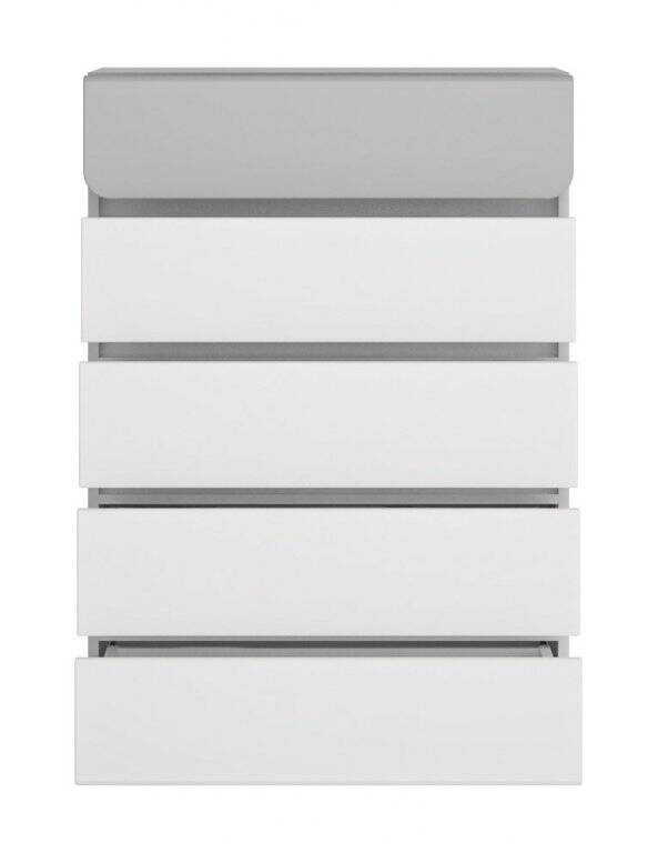 Flexi FLXK02 - 5S kumode, balta/pelēka — изображение 2