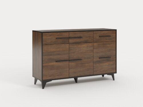 Frida K3D3S – 3D3S Shirin Walnut kumode