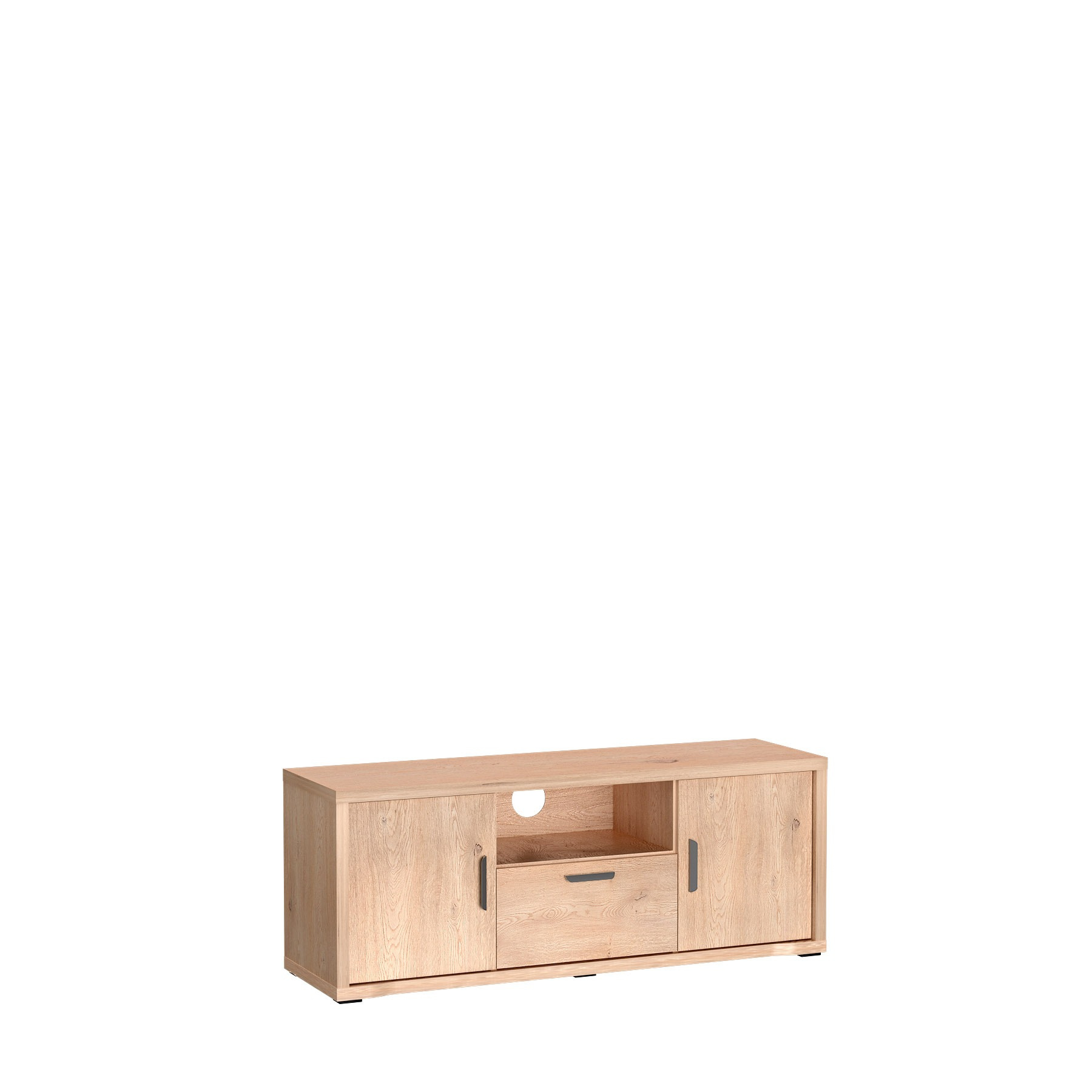 GRANDE-6 - TV skapītis 2D1S, Kremonas ozola krāsā