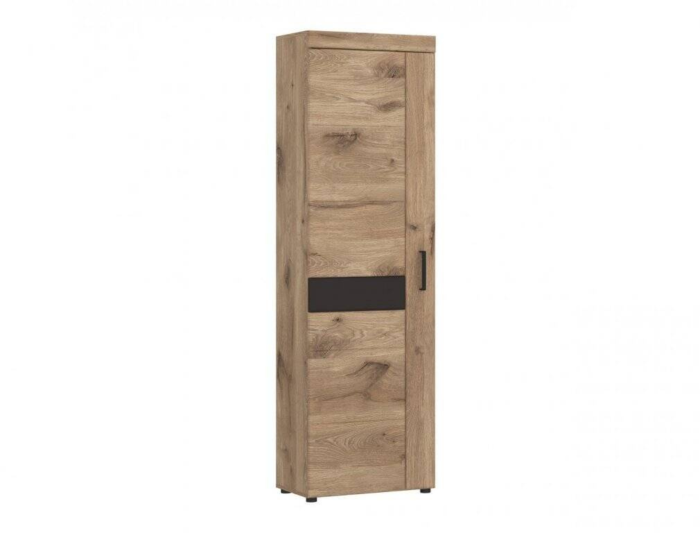 Grano GRNGS01L – 1 durvju kumode kreisajā pusē, Viking ozols/kosmosa pelēka