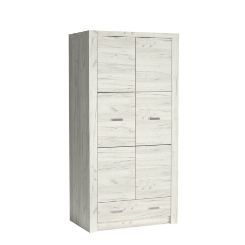 INDIANAPOLIS-1 – Skapis 2D1S Kraft White