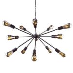 Piekaramā lampa "Rod Black"