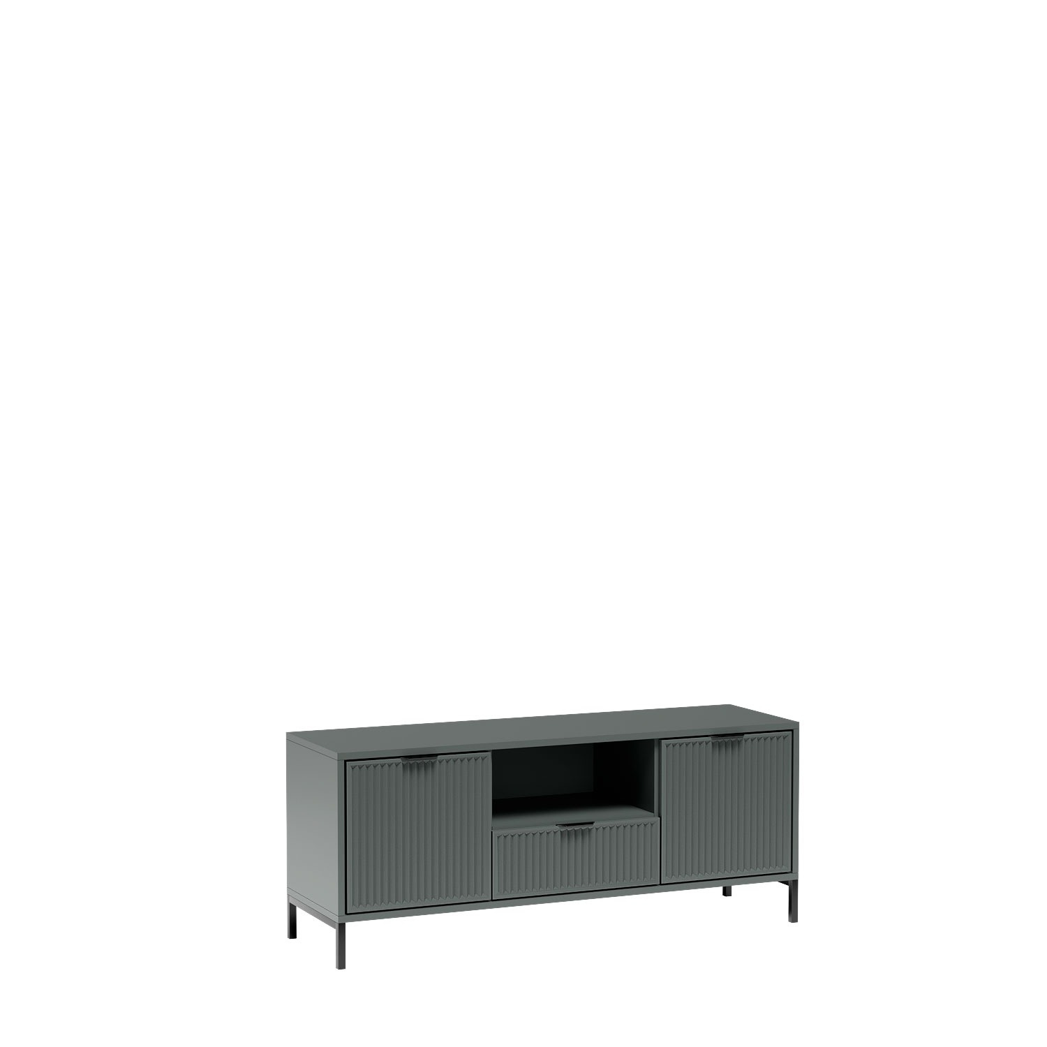 LINKaSTYLES-3 - TV skapītis 2D1S Zaļš akmens