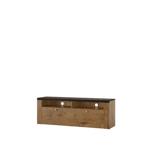 Larona TV skapītis ar 1 durvīm, Riviera Oak, gaišs