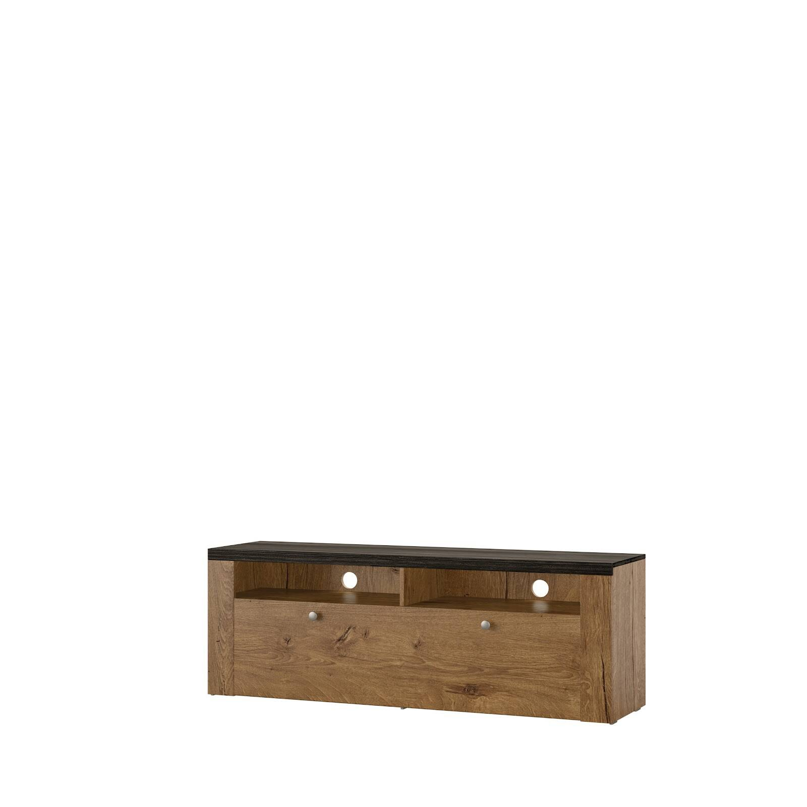 Larona TV skapītis ar 1 durvīm, Riviera Oak, gaišs
