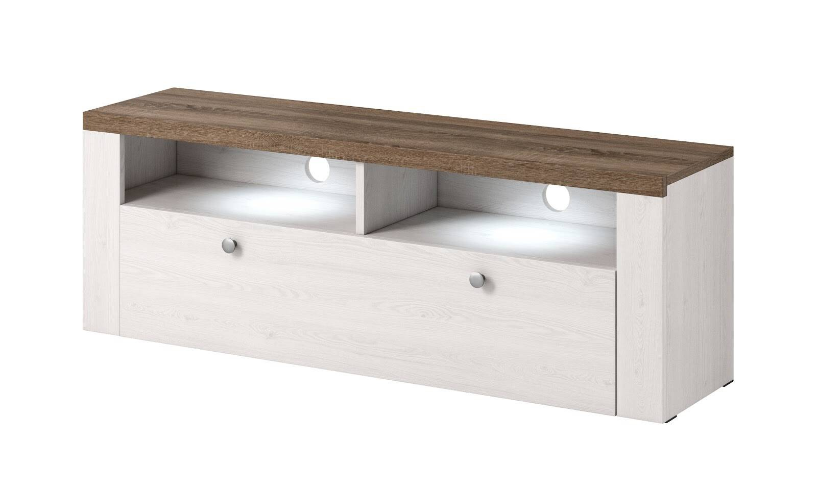Larona 1-durvju TV statīvs Sibiu Larch / Sonoma Truffle