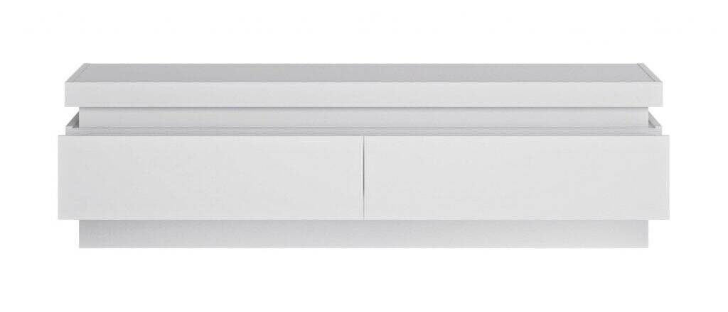 Lyon White LYOF01 - 2S balts TV skapītis — изображение 2