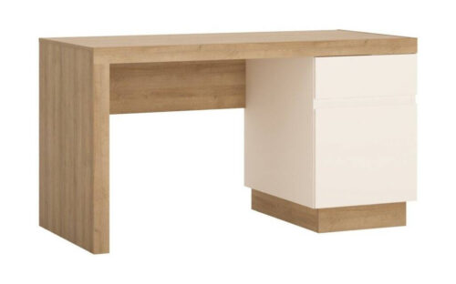 Lyon LYOB01 – Rakstāmgalds 1D1S Riviera Oak gaišs/balts