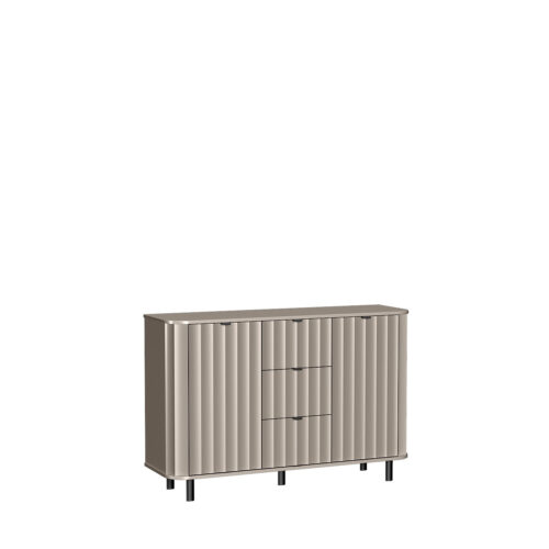 NOVADO-1 – 2D3S pelēka kumode