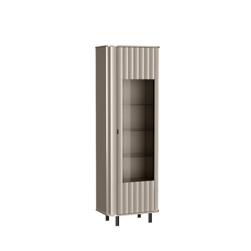 NOVADO-4 – 1 durvju vitrīna, pelēka