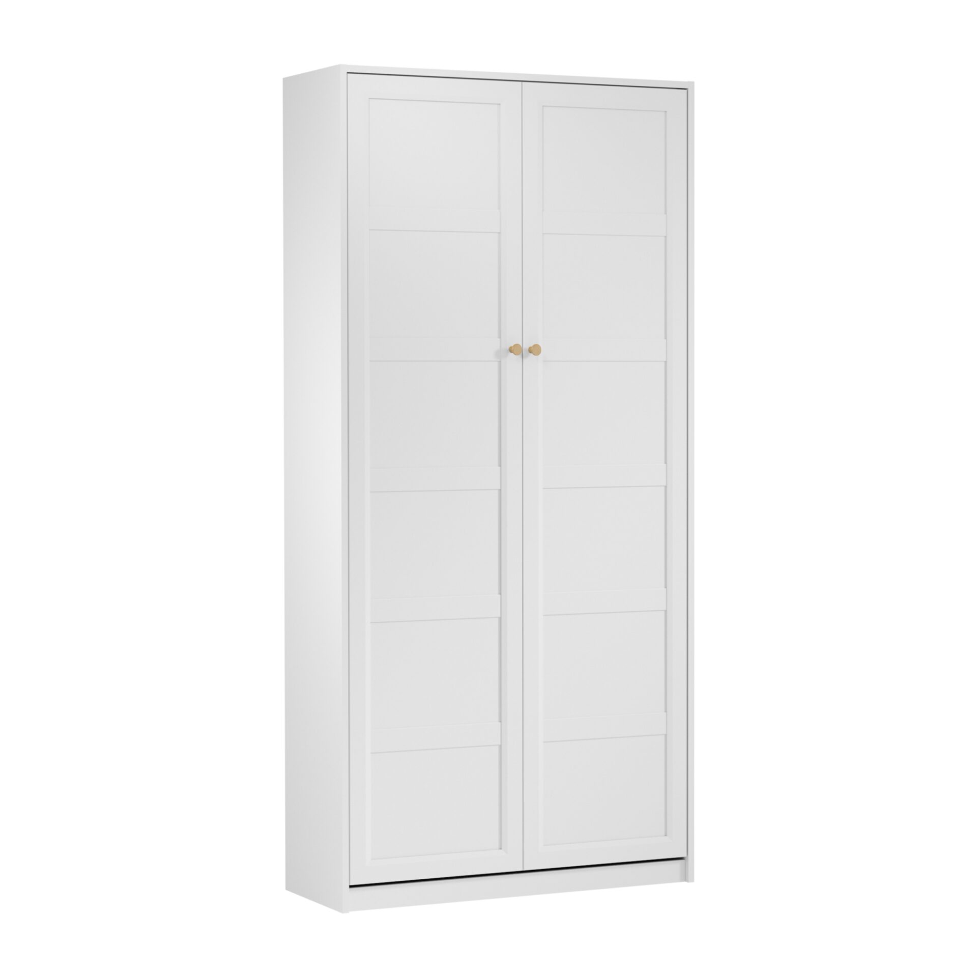 Rel PT90 - Sienas gulta, 90 cm, balta, platīna, matēta