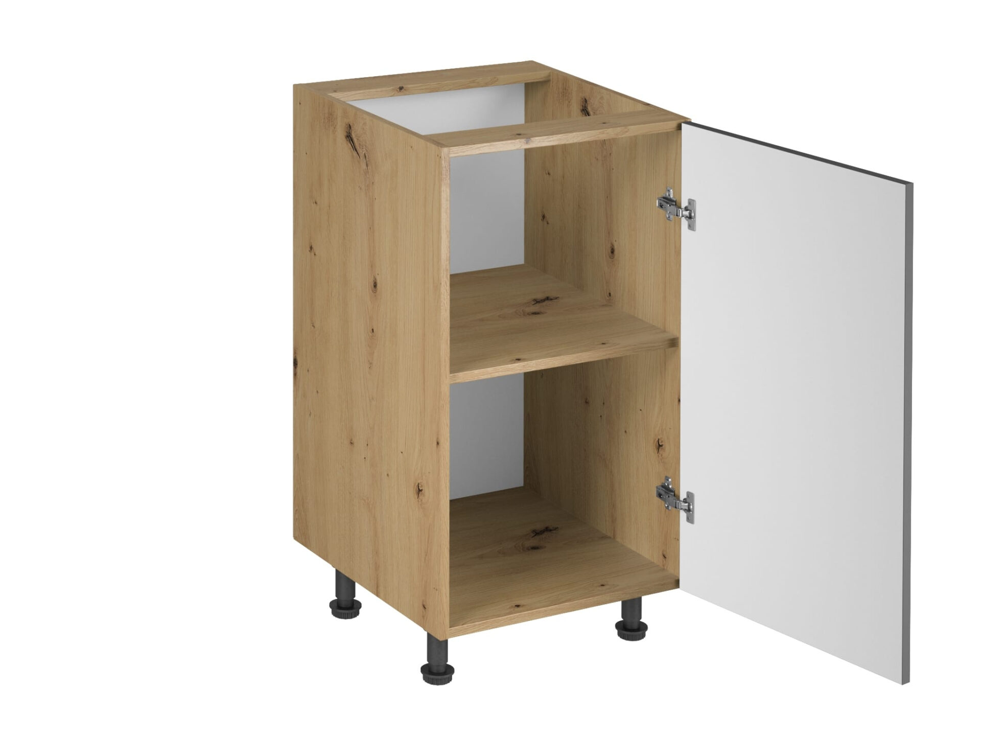 Pamata virtuves skapis 1 durvis D45 P/L Langen Beige — изображение 2