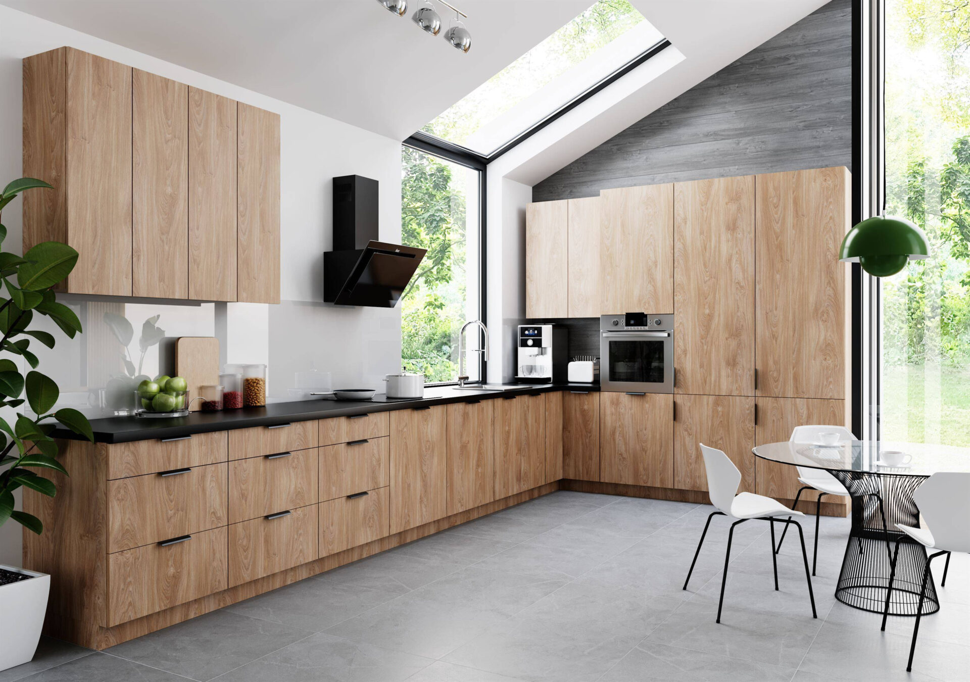 Apakšējais virtuves skapītis 1D taisns leņķis Sorento D100N P/L Puccini — изображение 5
