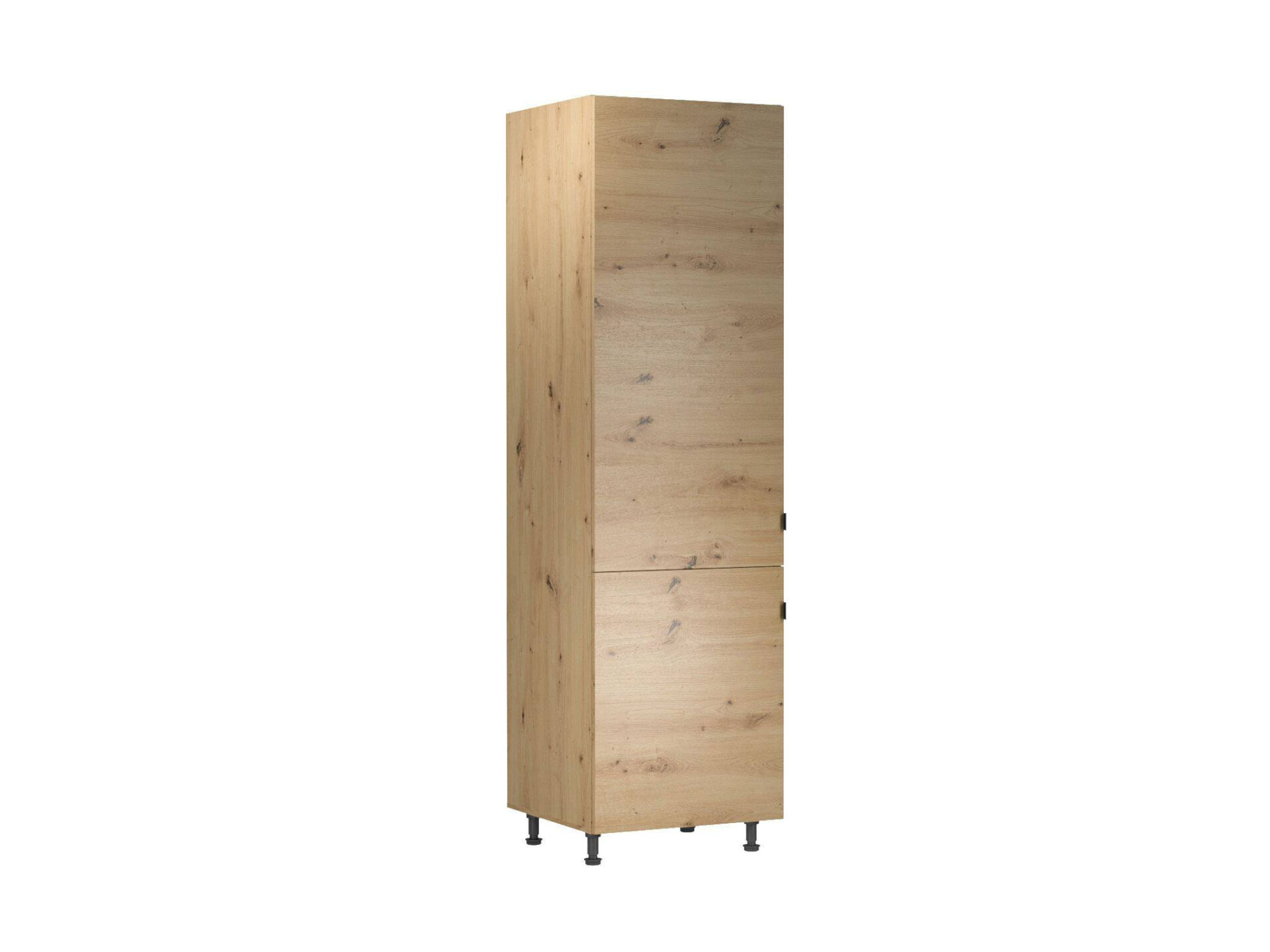 Apakšējais virtuves skapis ar 2 durvīm un ledusskapi D60ZL P/L Langen Artisan