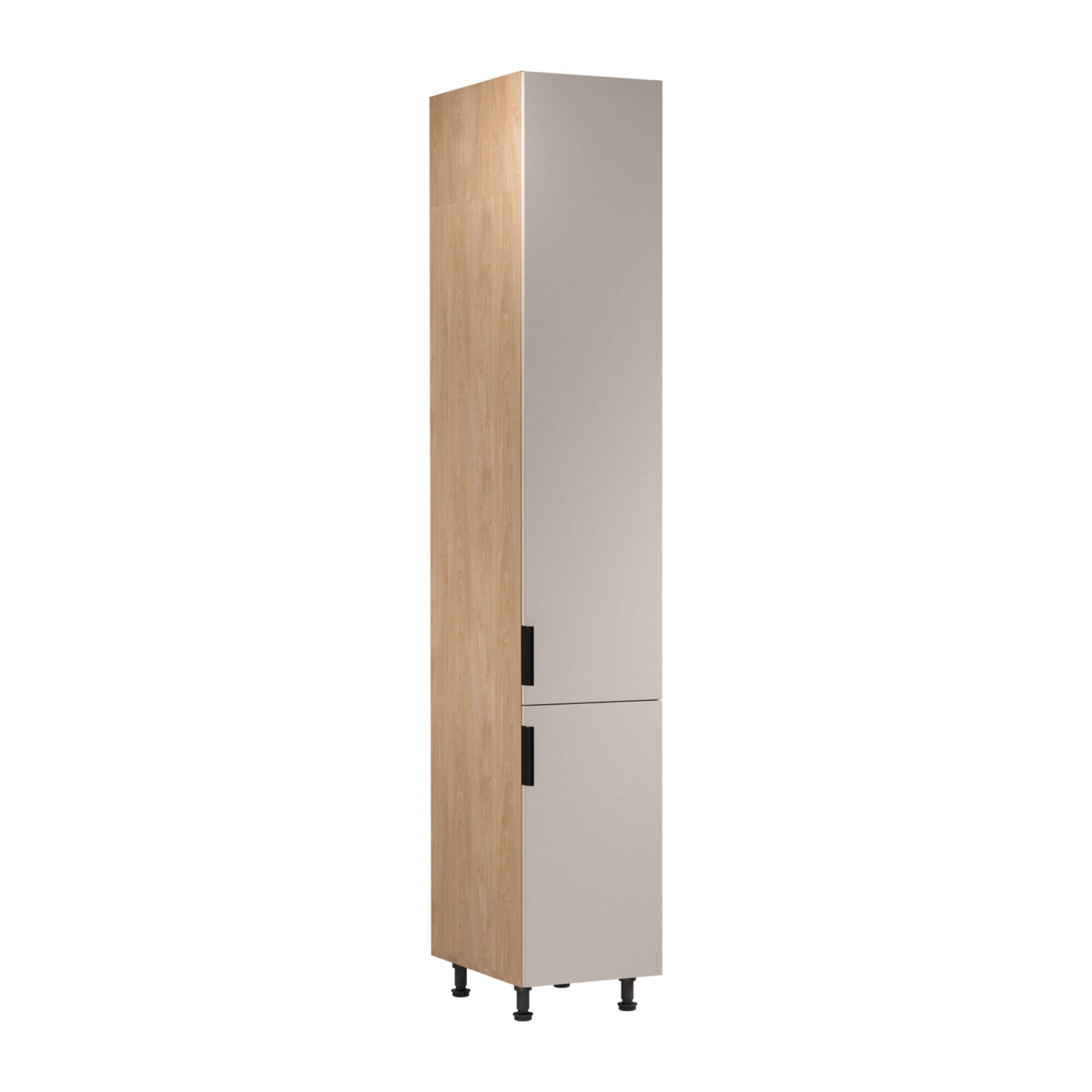 Virtuves pamatskapītis 2D Sorento D40SPWN P/L Puccini matēts bēšs