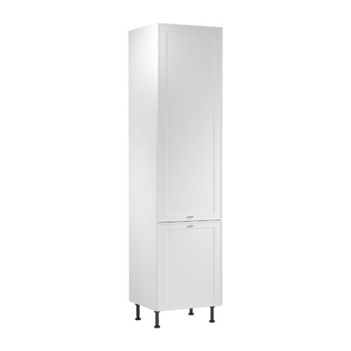 Virtuves pamatnes skapītis 2D Sorento D60T P/L AX matēti balts