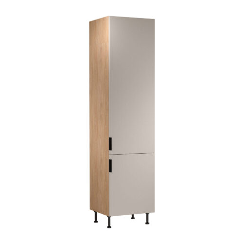 Virtuves pamatnes skapītis 2D Sorento D60T P/L AX Puccini matēti bēšs