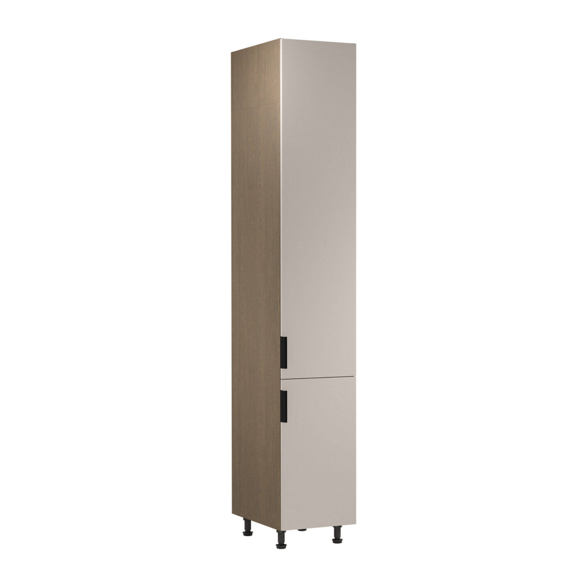 Virtuves pamatnes skapītis 2S Sorento D40SPWN P/L Baltic Storm Beige Matte