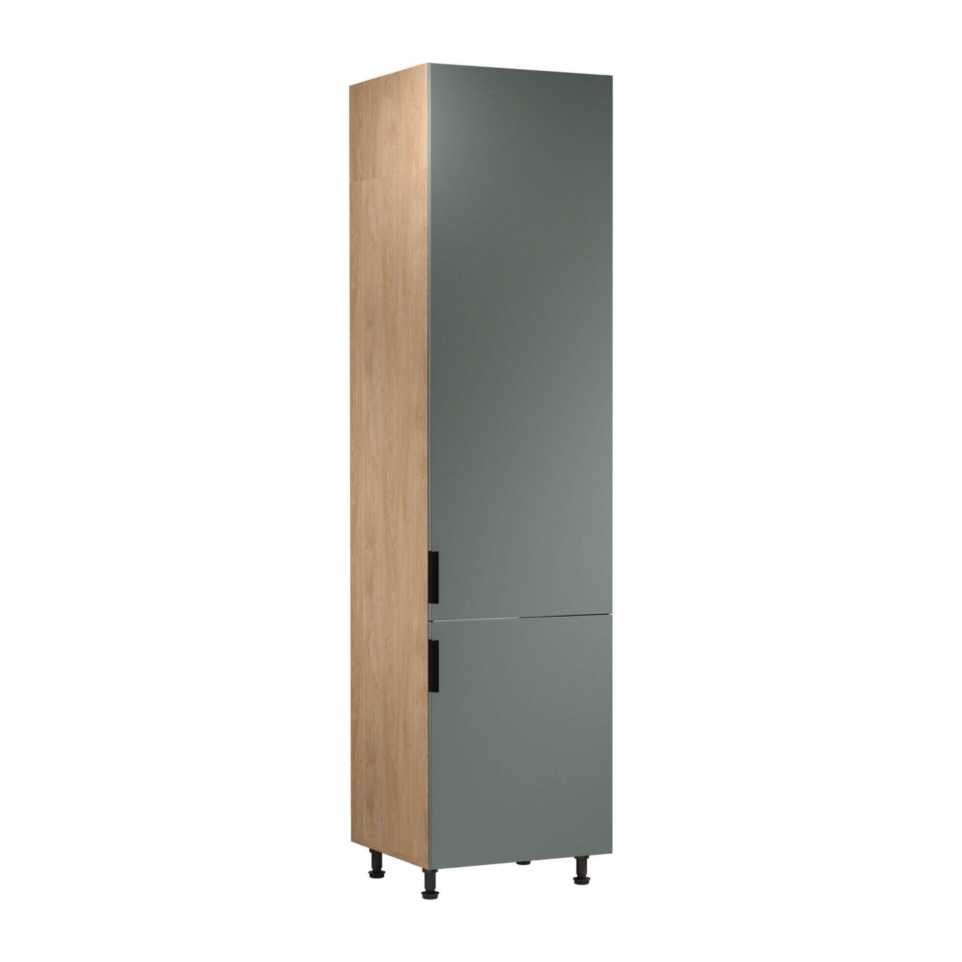 Apakšējais virtuves skapītis ledusskapim Sorento D60ZLN P/L Puccini Green