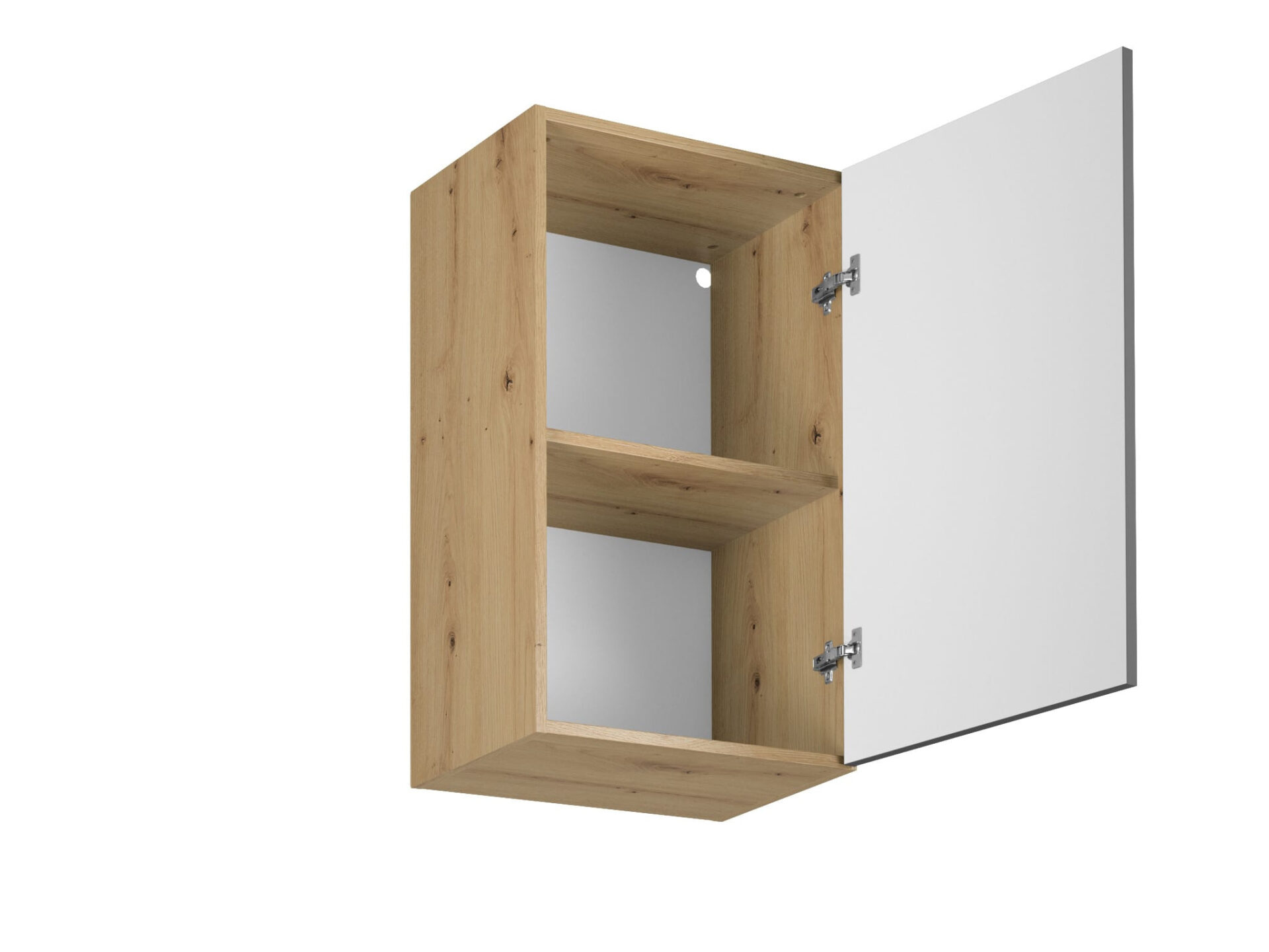 Augšējais virtuves skapis 1 durvis G45 R/L Langen pelēks — изображение 2