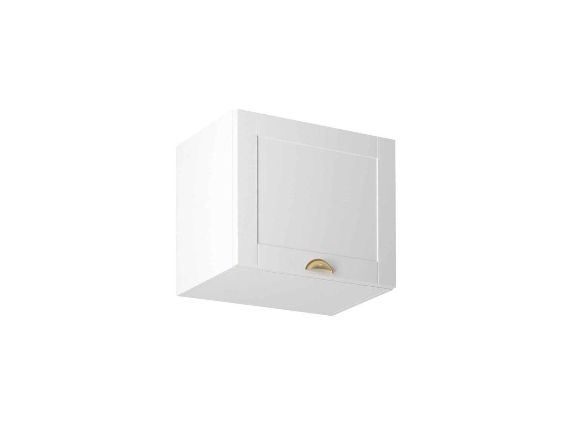 Augšējais virtuves skapītis ar 1 durvīm G50K Linea White Matte White