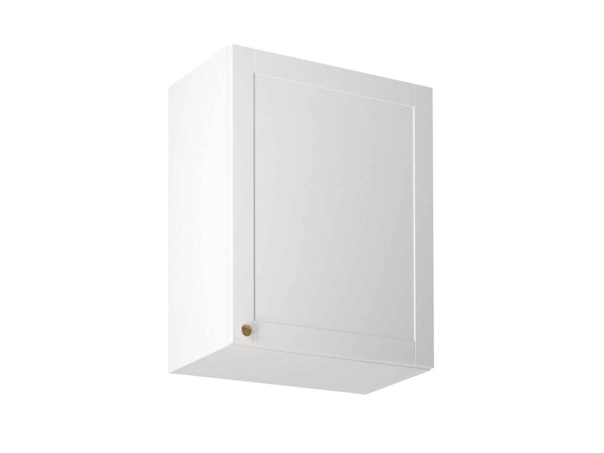 Augšējais virtuves skapītis, 1 durvis, G60-P/L, Linea White matēti balta