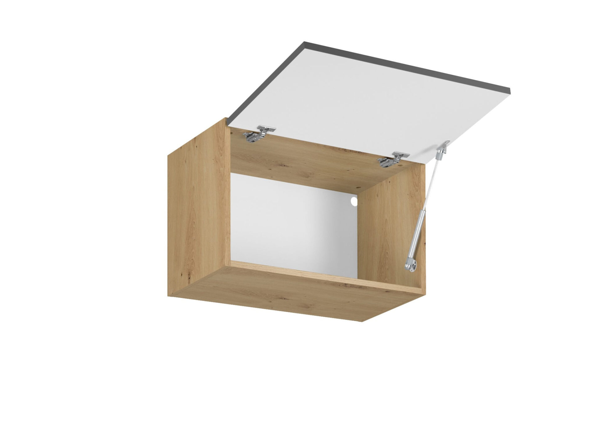 Augšējais 1 durvju virtuves skapis G60KN Langen Grey — изображение 2