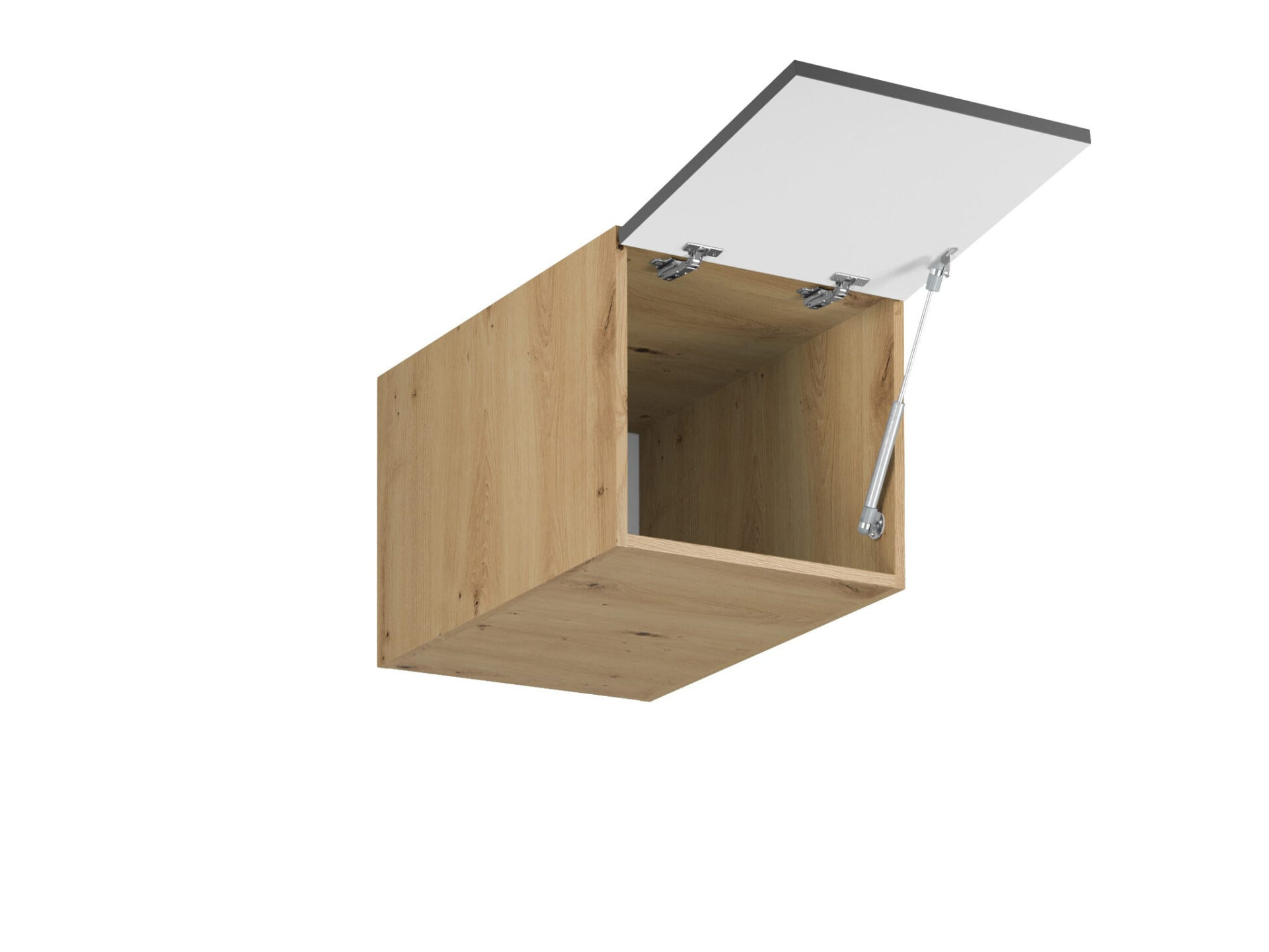 Augšējais 1 durvju virtuves skapis N40 Langen Beige — 2 attēls