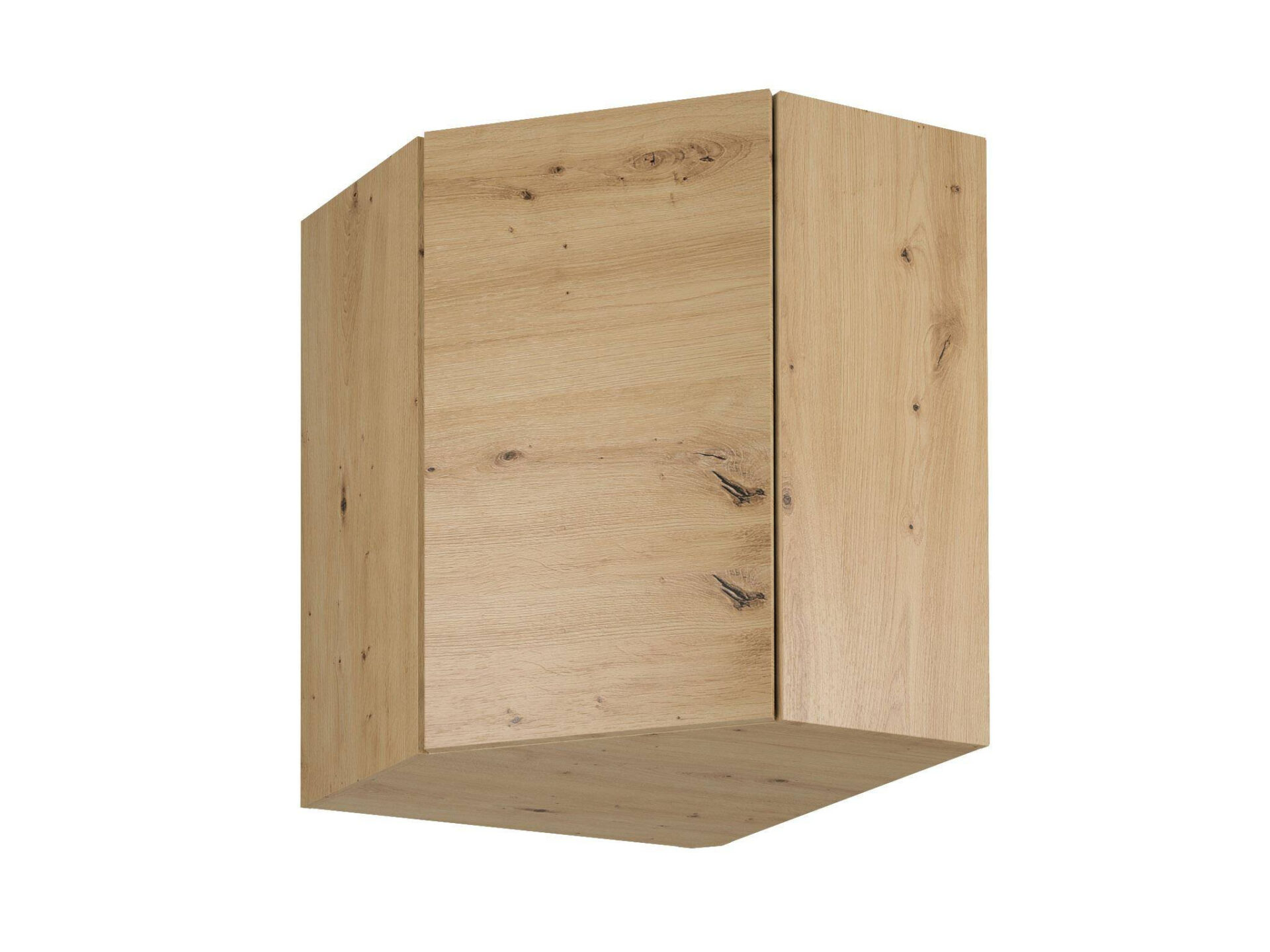 Augšējais 1 durvju stūra virtuves skapis G60N P/L Langen Artisan
