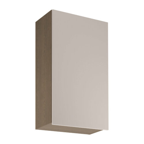 Augšējais virtuves skapītis 1D Sorento G60 P/L Baltic Storm Beige Matte