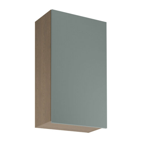 Augšējais virtuves skapītis 1D Sorento G60 P/L Baltic Storm Green