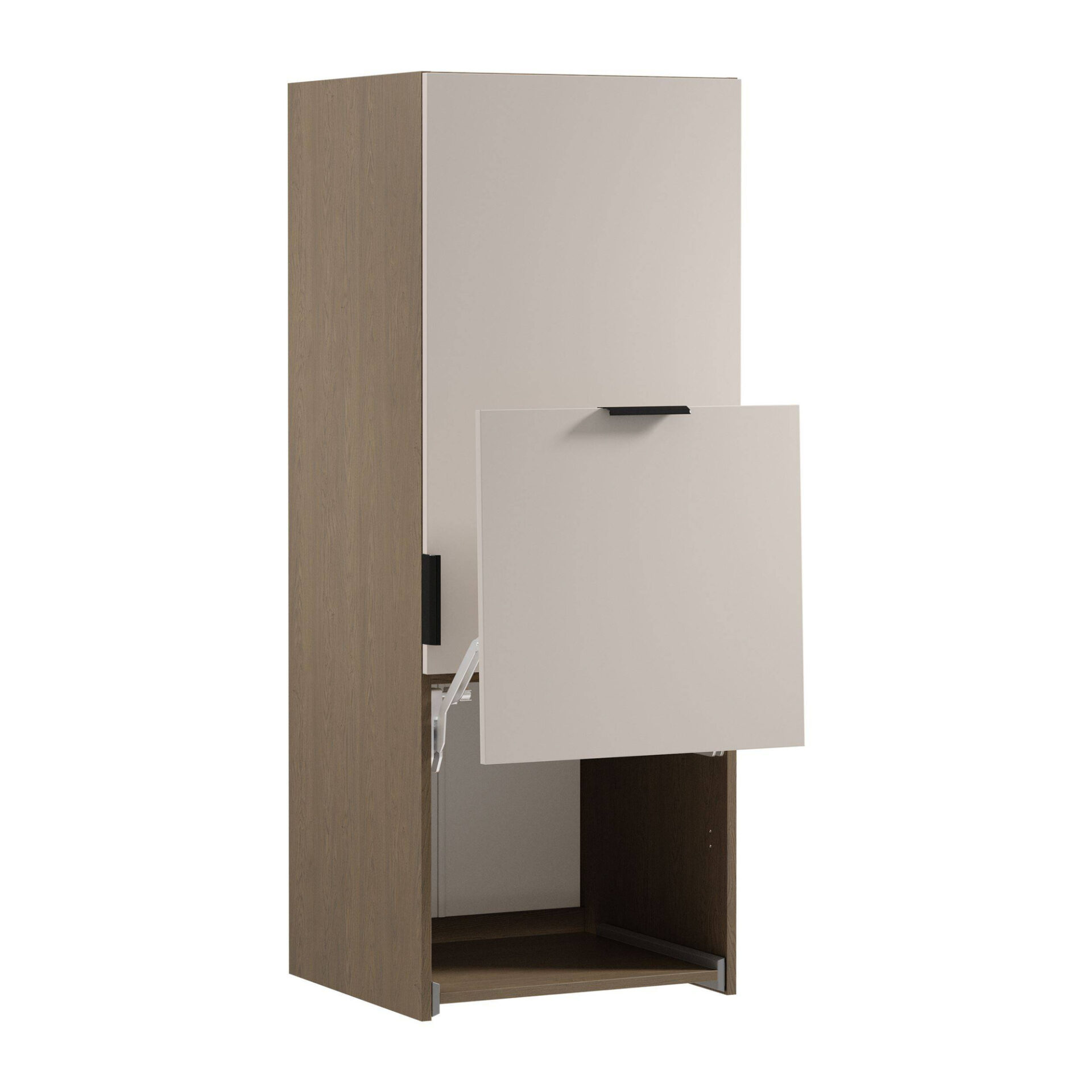 2D augšējā virtuves skapīša pagarinājums Sorento N60N Baltic Storm Beige Matte — изображение 2