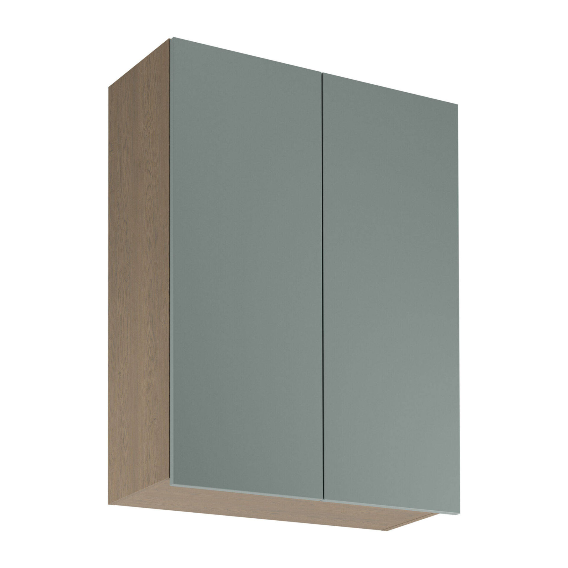 Augšējais 2D virtuves skapis Sorento G80 Baltic Storm Green