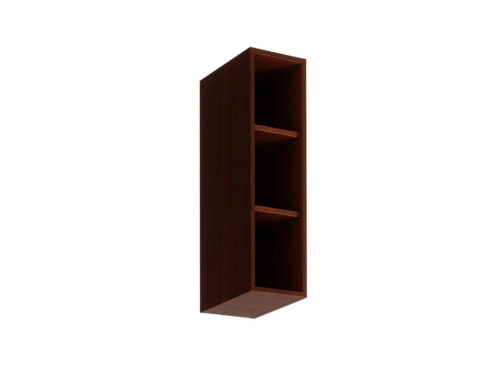 Augšējais atvērta tipa virtuves skapis W20O Sicily Walnut