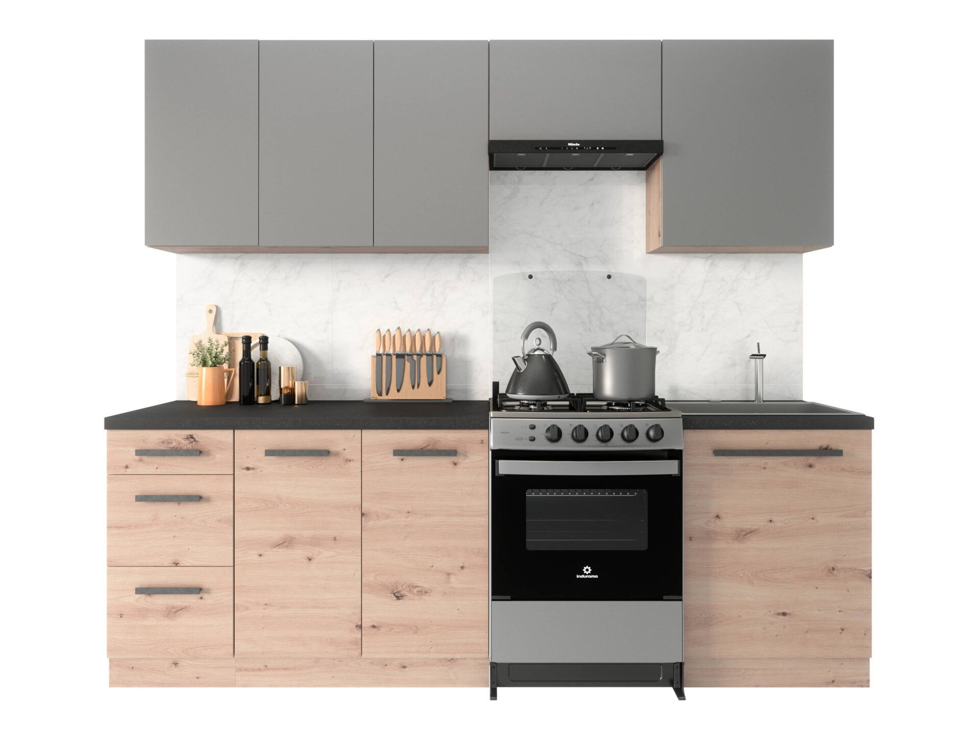 Langen Beige/Artisan virtuves komplekts G40 G80 G60KN G60 D40S3 D80 D60Z