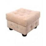 CHESTERFIELD ādas pufs