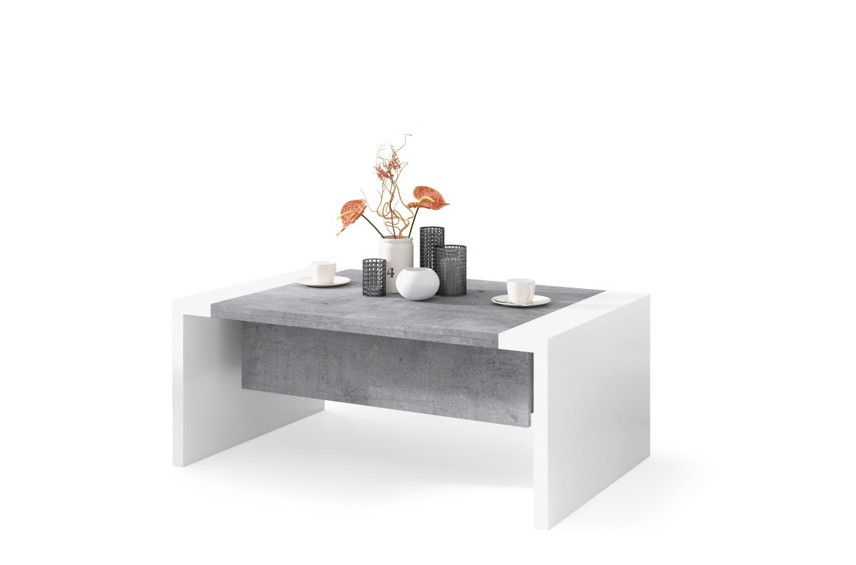 SPACE Millenium Concrete/White - Sols ar saliekamu un paceļamu galda virsmu — изображение 6
