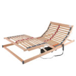 Gultas rāmis, elektriski regulējams, 90x200 cm, atsperu līstes, regulējama cietība un augstums Gr2