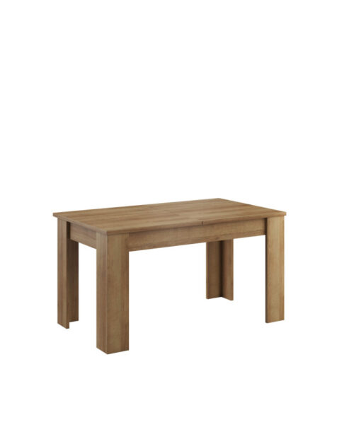 Sky L140 taisnstūra galds, izvelkams, 140-180/75/80 cm, Riviera Oak