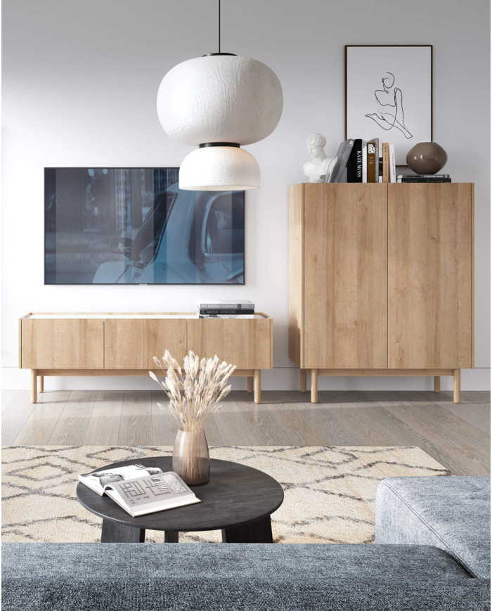 Boho S50 naktsskapītis, vienas durvis — изображение 4