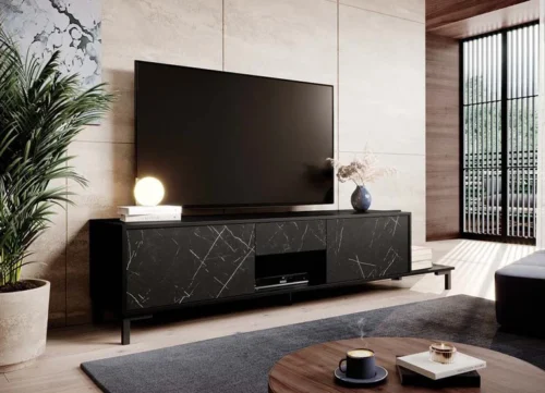 MARMO RTV melnais marmors