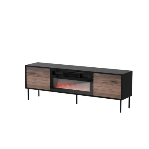 CORTINA TV SKAPIS 180 AR KAMĪNU