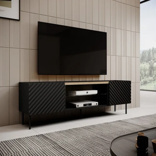 ONDA 2D TV skapītis, pie sienas stiprināms vai brīvi stāvošs